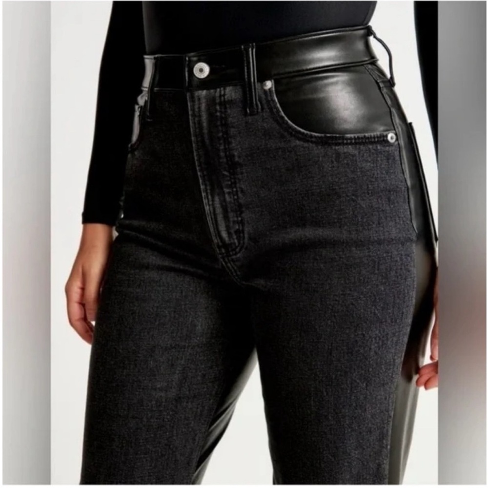 Abercrombie Women's Jeans/leather pants